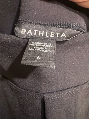 Athleta Black Active/ work attire ankle Pants